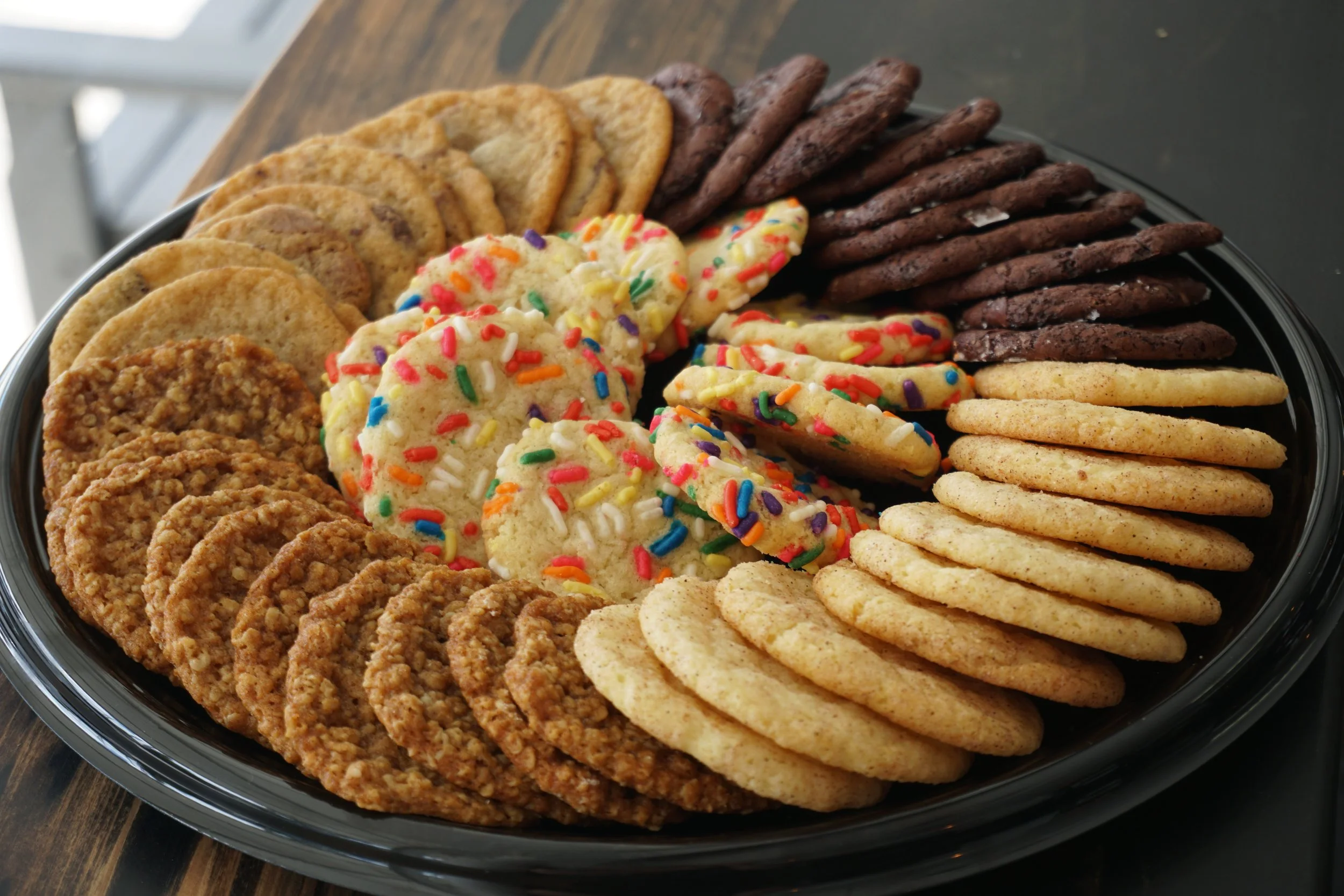 Mini Cookie Sandwich Platter — Crème de la Cocoa